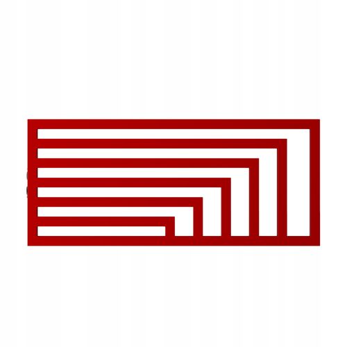 GRZEJNIK DEKORACYJNY SUN 1400/520 CZERWONY na Arena.pl