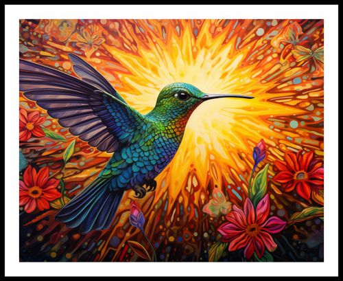 Plakat 76x60,5cm Koliber Barw na Arena.pl