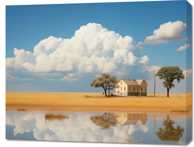 Obraz 90x70cm Domostwo zdjęcie 1