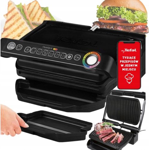 Grill elektryczny Tefal OptiGrill 2000 W GC705816 / 6 PROGRAMÓW na Arena.pl