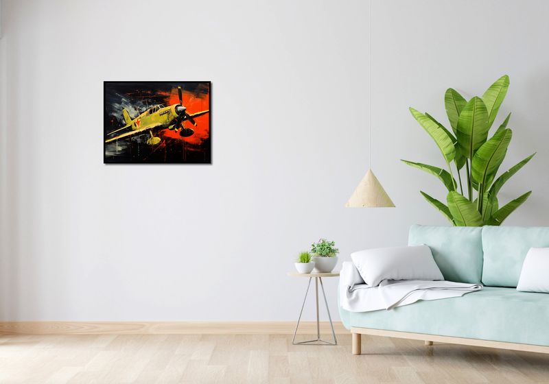 Plakat 65x50cm Barwny Przelot zdjęcie 4
