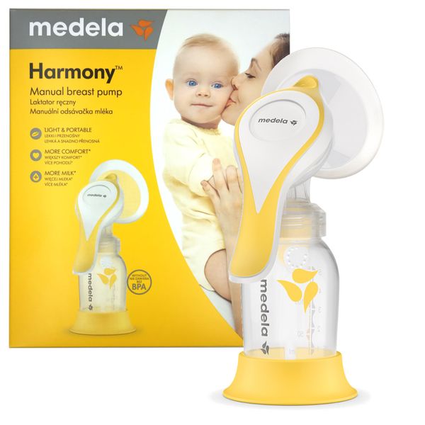 MEDELA Laktator dwufazowy ręczny harmony flex na jedną pierś zdjęcie 1