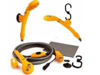 XL ZESTAW PRYSZNIC PRZENOŚNY NATRYSK TURYSTYCZNY CAMPING 12V