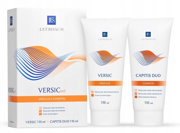 Lefrosch Versic Set emulsja + szampon 2x110 ml zdjęcie 1