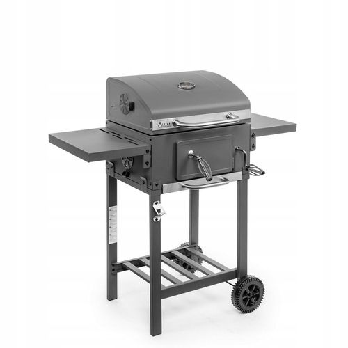 Grill Węglowy Activa Mastercook Angular Smart Ruszt Chromowany 42 x 31,3 cm na Arena.pl
