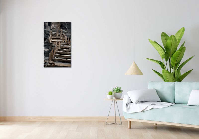 Obraz 40x70cm Schody do Nieznanego zdjęcie 2