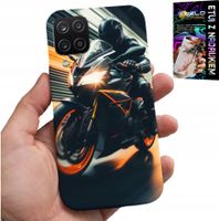 ETUI DO SAMSUNG GALAXY A22 5G - MOTOCYKLISTA MOTOR FAN MOTOCYKL + SZKŁO