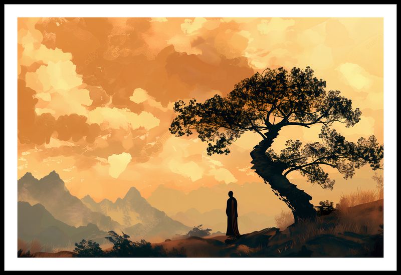 Plakat 86,4x56,8cm Zen zdjęcie 3