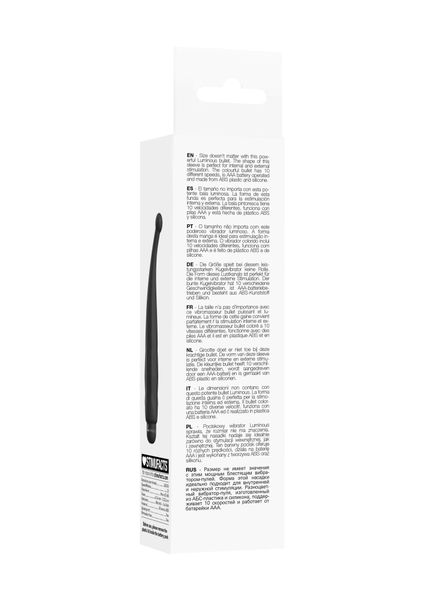 Lyra - Abs Bullet With Sleeve - 10-Speeds - Black zdjęcie 7