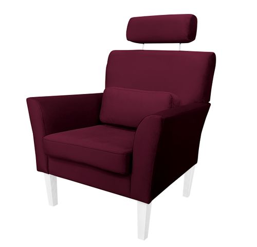 Fotel DENVER nogi białe MG02 na Arena.pl