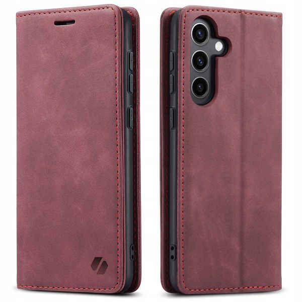 Spacecase Wallet Galaxy S24 Fe Red zdjęcie 6