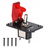 Przełącznik przyciskowy kołyskowy z płytą montażową wodoodporna osłona