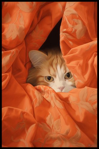 Plakat 56,6x86,4cm Ukryty Kot na Arena.pl