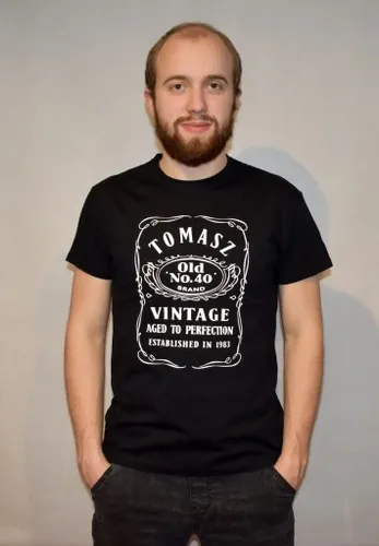 KOSZULKA MĘSKA 30 40 50 60 70 URODZINY PREZENT na Arena.pl