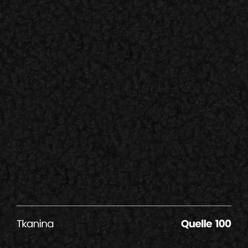 Łóżko tapicerowane Nello 140x200 Czarne na Arena.pl