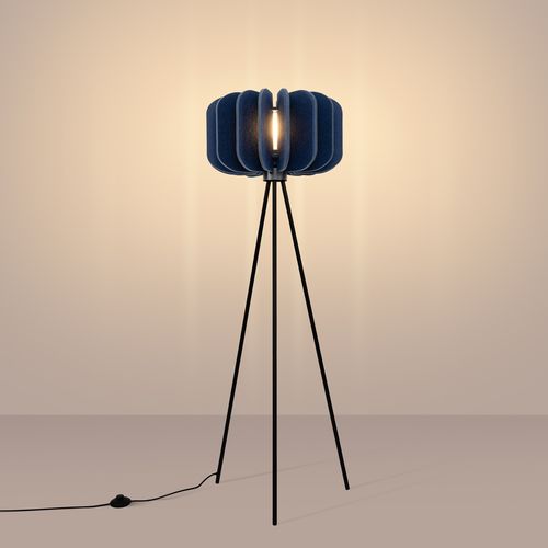 Lampa podłogowa MULA 45 granatowa na Arena.pl