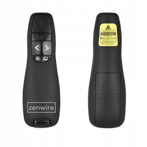 WSKAŹNIK PREZENTER LASEROWY PILOT BEZPRZEWODOWY DO PREZENTACJI LASER USB ZW na Arena.pl
