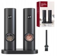 ELEKTRYCZNY MŁYNEK MŁYNKI ROZDRABNIACZ MIELENIA SOLI PIEPRZ PRZYPRAW ZESTAW