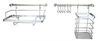 reling kuchenny 10 elementowy metlex mx-4540 srebrny