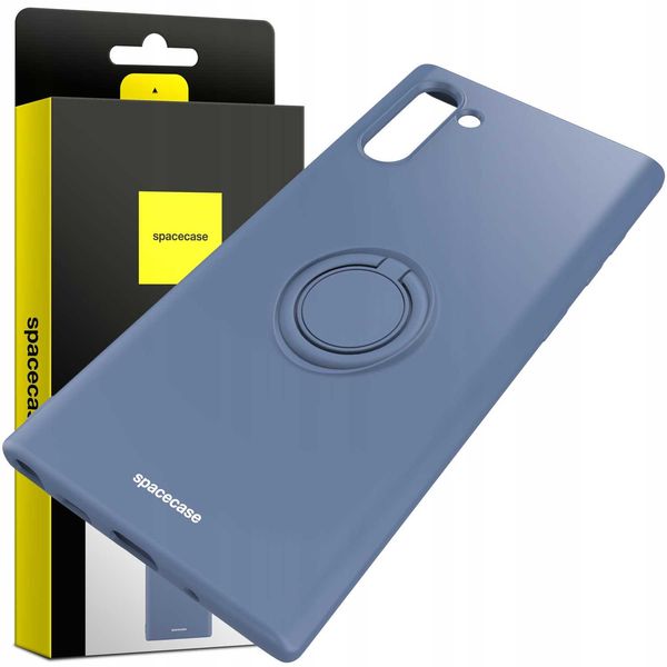 Spacecase Silicone Ring Galaxy Note 10 Blue zdjęcie 8