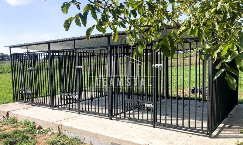 Kojec dla Psa 3w1 6x2m Klatka XXL 3 stanowiska TS657 zdjęcie 4