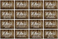 HYMN O MIŁOŚCI tabliczki 16 szt 20x30cm weselne