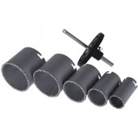 ZESTAW WYCINACZY, OTWORNIC DEDRA DED1517 Z NASYPEM WOLFRAMOWYM 33, 43, 53, 67, 73MM