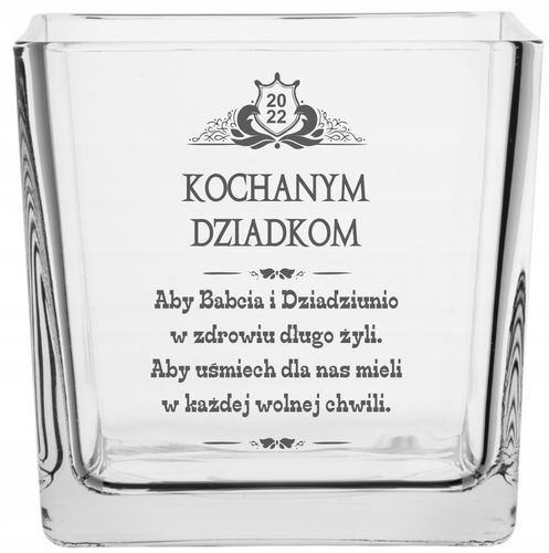 Wazon grawer PREZENT na Dzień Dziadka Babci na Arena.pl