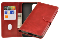 Etui portfel Wallet do Samsung Galaxy S24 FE czerwony