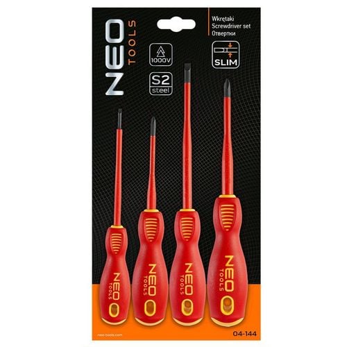 zestaw wkrętaków 1000v, 4szt. - t n04-144 na Arena.pl