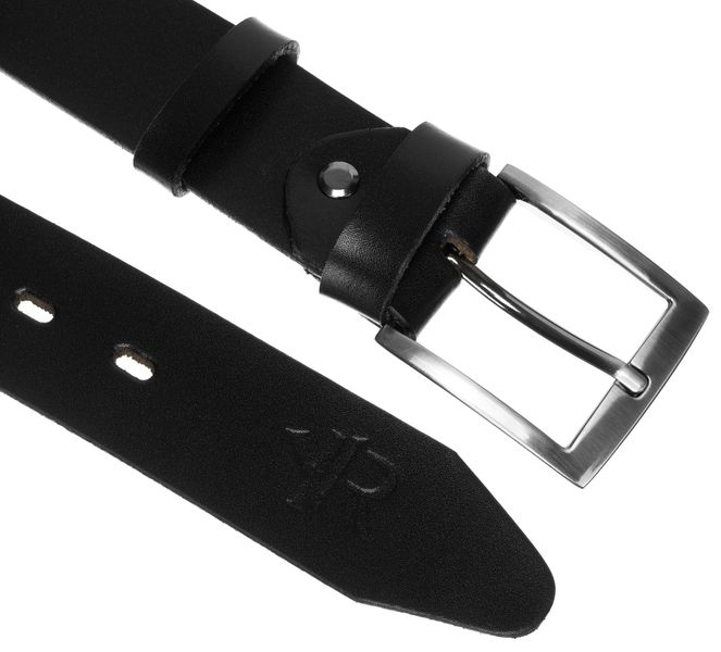 pasek męski skórzany rns-120 black zdjęcie 5