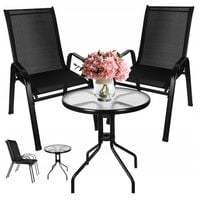 Zestaw MEBLI OGRODOWYCH Stół Krzesła Meble OGRODOWE Komplet na Taras Balkon