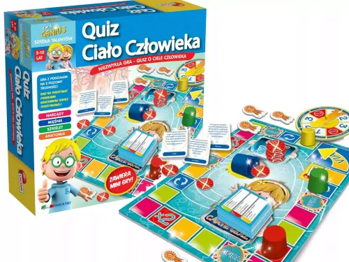 Mały Geniusz. Quiz - ciało człowieka na Arena.pl