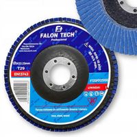 TARCZA DO SZLIFOWANIA LISTKOWA ŚCIERNA CYRKONOWA LAMELKA INOX 125 P40