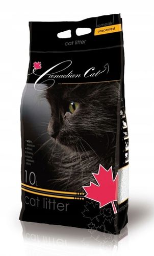 Canadian Cat UNSCENTED Żwirek bentonitowy bezzapachowy 10 L Litrów dla na Arena.pl