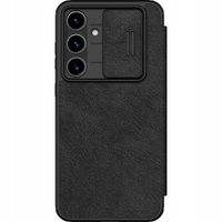 ETUI NILLKIN QIN PRO SKÓRA DO SAMSUNG S24 FE CZARNY