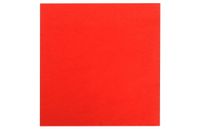 Serwetki papierowe składane jednokolorowe ELEGANCE 33x33 cm 20 sztuk czerwone 3-warstwowe