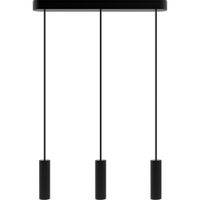 Lampa wisząca czarna Madera 3pł