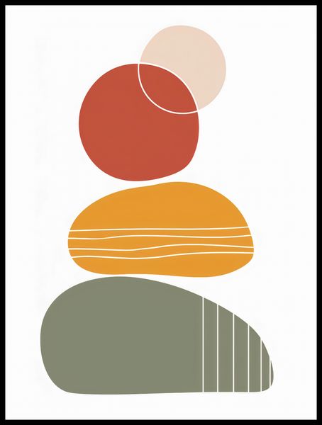 Plakat 60x80cm Formy w Równowadze zdjęcie 2