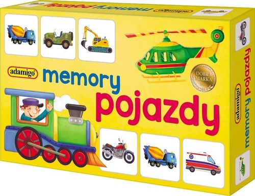 Adamigo Memory mini - pojazdy na Arena.pl