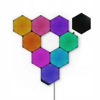Nanoleaf Shapes Hexagons Starter Kit panele świetlne 9 paneli, 1 kontroler
