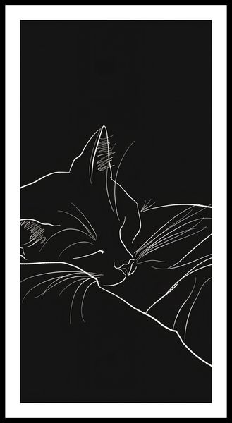 Plakat 50x100cm Nocny Spokój zdjęcie 3