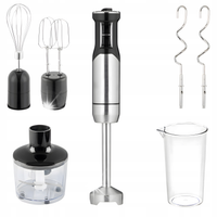 BLENDER WIELOZADANIOWY RĘCZNY 1200W MIKSER ROZDRABNIACZ TRZEPACZKA KOŃCÓWKI