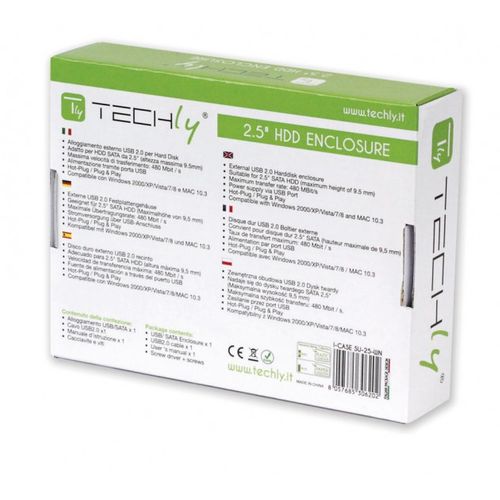 OBUDOWA ZEWN.TECHLY USB3.0 2,5SATA W na Arena.pl