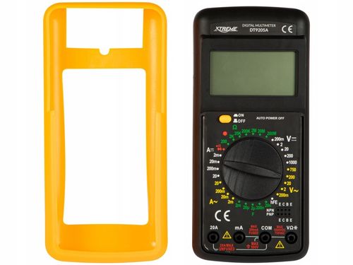 PROFESJONALNY MULTIMETR MIERNIK CYFROWY PRĄDU NAPIĘCIA TESTER na Arena.pl