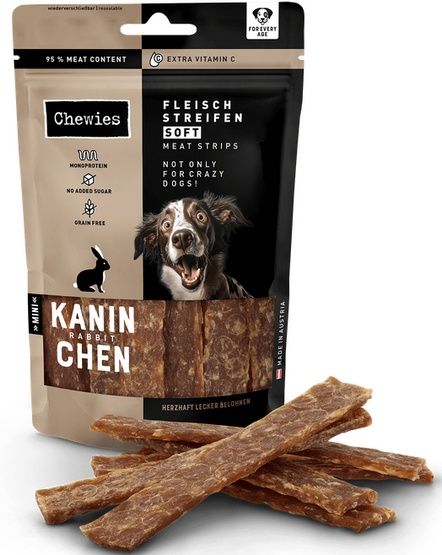 Chewies Meat Strips Soft Mini Królik 70g zdjęcie 1