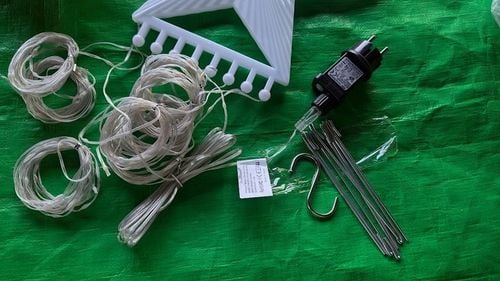 Oświetlenie choinkowe z gwiazdą 8 trybów 290 LED Lampki choinkowe 3,5Mx8 na Arena.pl