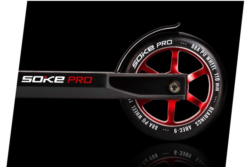 Hulajnoga SOKE PRO red zdjęcie 12