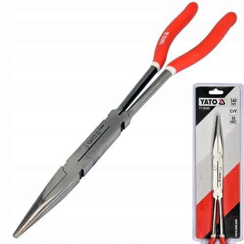 YATO SZCZYPCE WYDŁUŻONE PROSTE PRECYZYJNE 2STABILNE PRZEGUBY 340MM na Arena.pl