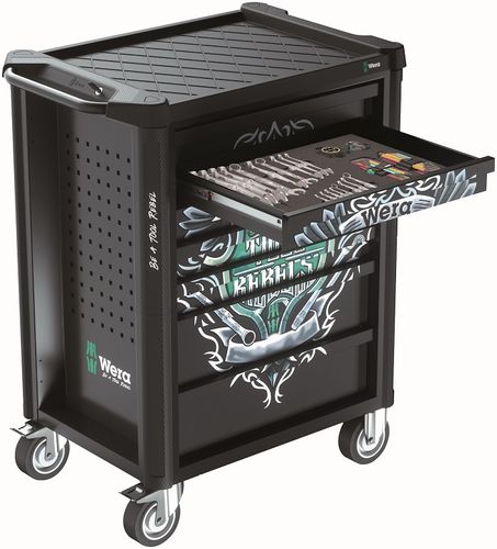 wózek warsztatowy 1 tool rebel 9700 z wyposażeniem, 78cz. - w05150130001 na Arena.pl